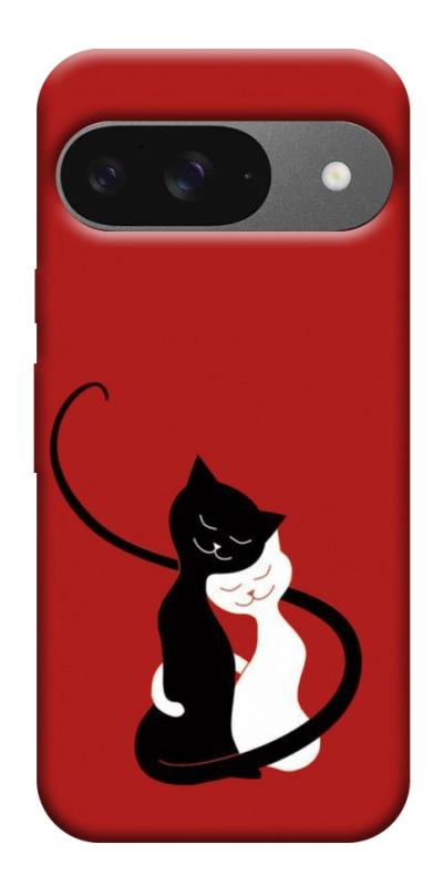 Чехол itsPrint Влюбленные коты для Google Pixel 10, любовь, купить оптом с доставкой