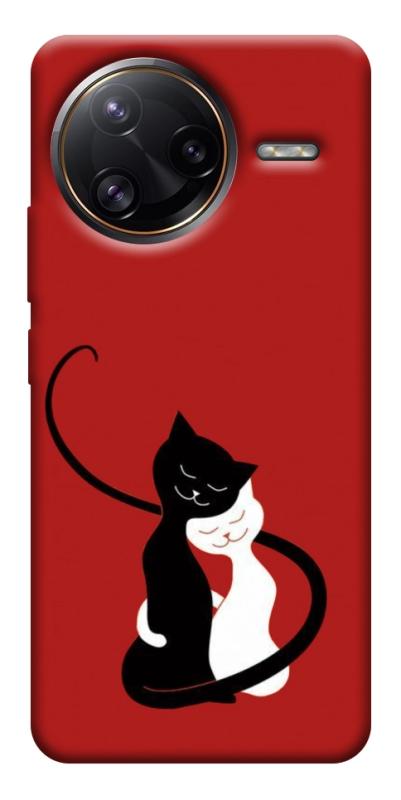 Чехол itsPrint Влюбленные коты для Xiaomi Poco F7, любовь, купить оптом с доставкой
