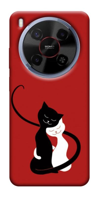 Чохол itsPrint Закохані коти для ZTE Nubia V70 Max, кохання, купити оптом з доставкою