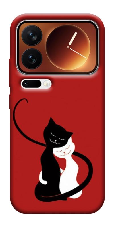 Чехол itsPrint Влюбленные коты для Xiaomi 17 Pro Max, любовь, купить оптом с доставкой