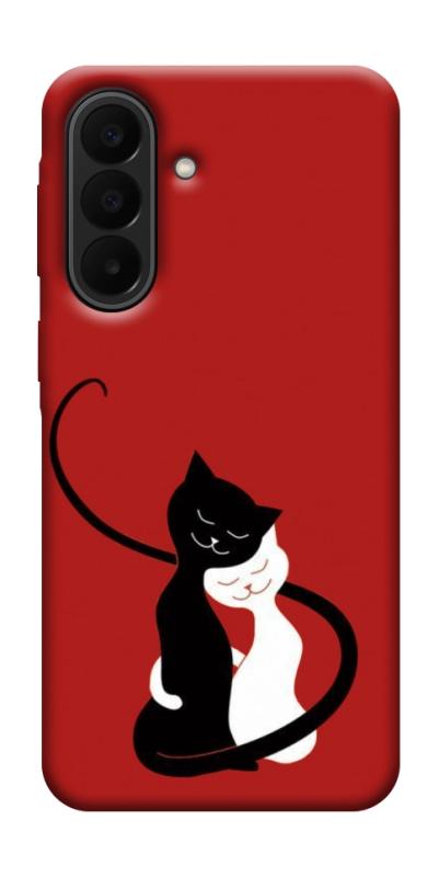 Чохол itsPrint Закохані коти для Samsung Galaxy A27, кохання, купити оптом з доставкою