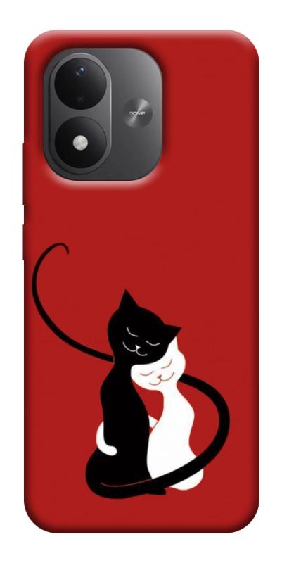 Чехол itsPrint Влюбленные коты для Xiaomi Redmi Note 17, любовь, купить оптом с доставкой