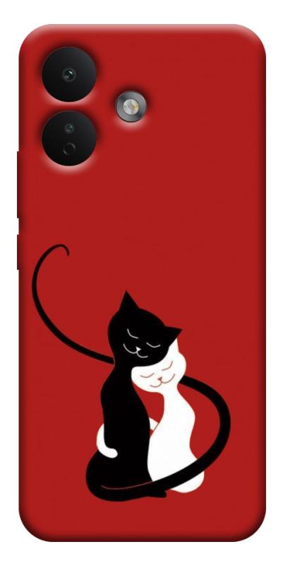 Чохол itsPrint Закохані коти для Xiaomi Redmi Note 17 Pro, кохання, купити оптом з доставкою
