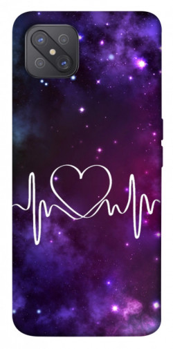 Чехол itsPrint Кардиограмма для Oppo A92s