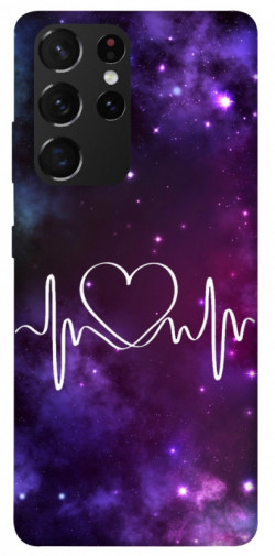 Чехол itsPrint Кардиограмма для Samsung Galaxy S21 Ultra
