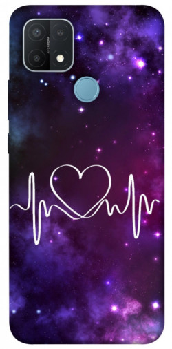 Чехол itsPrint Кардиограмма для Oppo A15s / A15