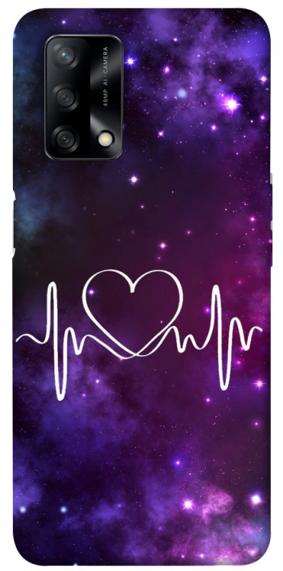 Чехол itsPrint Кардиограмма для Oppo A74 4G, любовь, купить оптом с доставкой