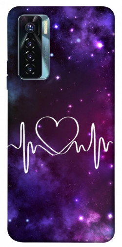 Чехол itsPrint Кардиограмма для TECNO Camon 17 Pro