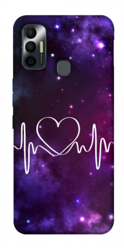 Чехол itsPrint Кардиограмма для TECNO Spark 7