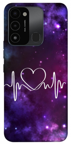 Чехол itsPrint Кардиограмма для Tecno Spark Go 2022 (KG5m)