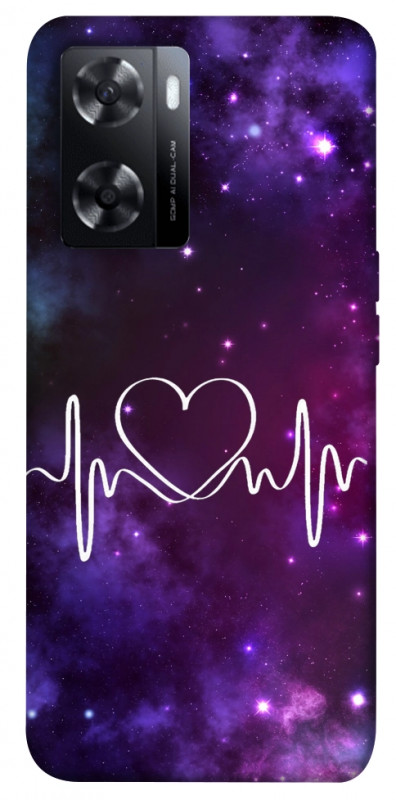 Чехол itsPrint Кардиограмма для Oppo A57s, любовь, купить оптом с доставкой