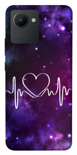 Чехол itsPrint Кардиограмма для Realme C30