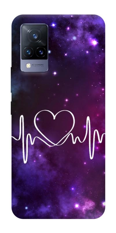 Чохол itsPrint Кардіограма для Vivo V21, кохання, купити оптом з доставкою