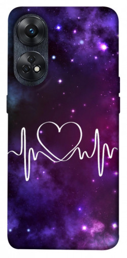 Чехол itsPrint Кардиограмма для Oppo Reno 8 T 4G