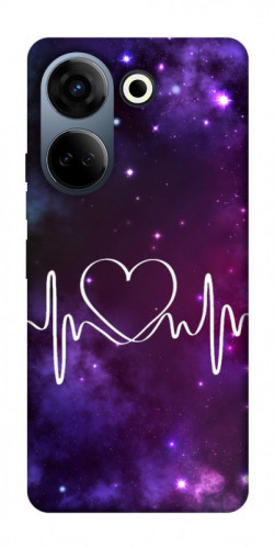 Чехол itsPrint Кардиограмма для TECNO Camon 20 Pro (CK7n)