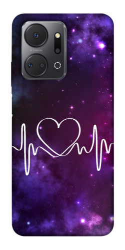 Чехол itsPrint Кардиограмма для Huawei Honor X7a