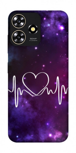 Чехол itsPrint Кардиограмма для ZTE Blade A73 4G