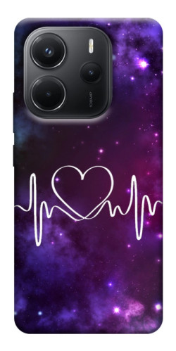 Чехол itsPrint Кардиограмма для Xiaomi Redmi Note 14 4G (Int. version)
