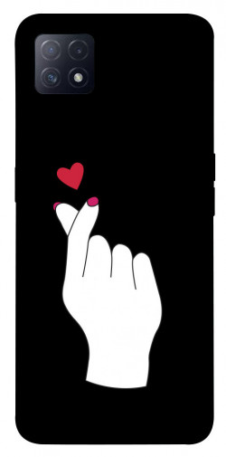 Чехол itsPrint Сердце в руке для Oppo A72 5G / A73 5G