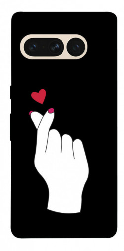 Чехол itsPrint Сердце в руке для Google Pixel 7 Pro