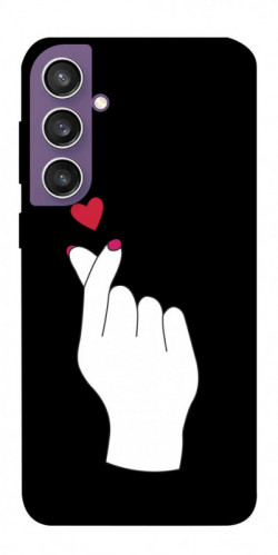 Чехол itsPrint Сердце в руке для Samsung Galaxy S23 FE