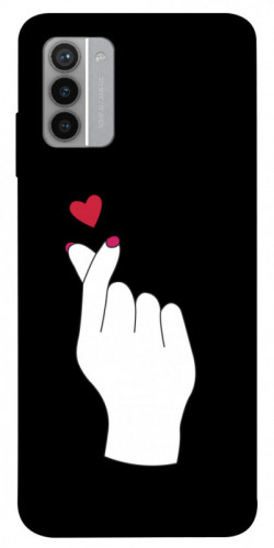 Чехол itsPrint Сердце в руке для Nokia G42