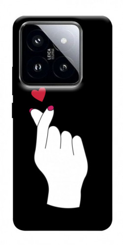 Чехол itsPrint Сердце в руке для Xiaomi 14 Pro