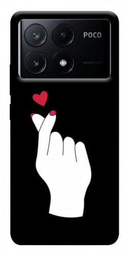 Чехол itsPrint Сердце в руке для Xiaomi Poco X6