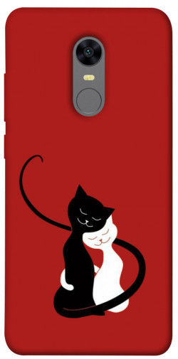Чохол itsPrint Закохані коти для Xiaomi Redmi 5 Plus / Redmi Note 5 (Single Camera)