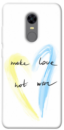 Чохол itsPrint Make love not war для Xiaomi Redmi 5 Plus / Redmi Note 5 (Single Camera)
