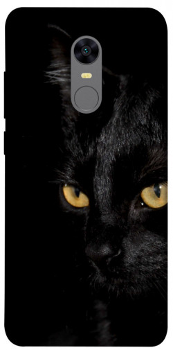 Чохол itsPrint Чорний кіт для Xiaomi Redmi 5 Plus / Redmi Note 5 (Single Camera)