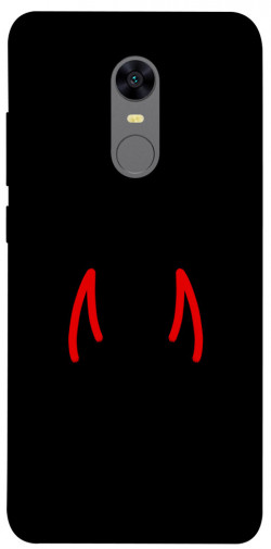 Чохол itsPrint Red horns для Xiaomi Redmi 5 Plus / Redmi Note 5 (Single Camera)