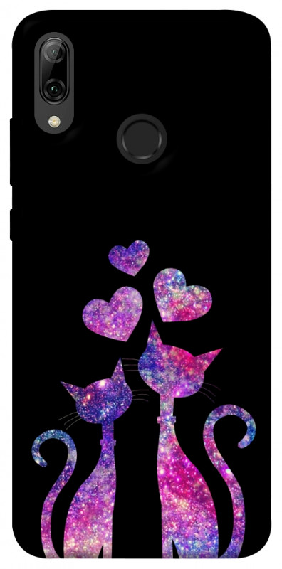 Чехол itsPrint Космические коты для Huawei P Smart (2019), любовь, купить оптом с доставкой