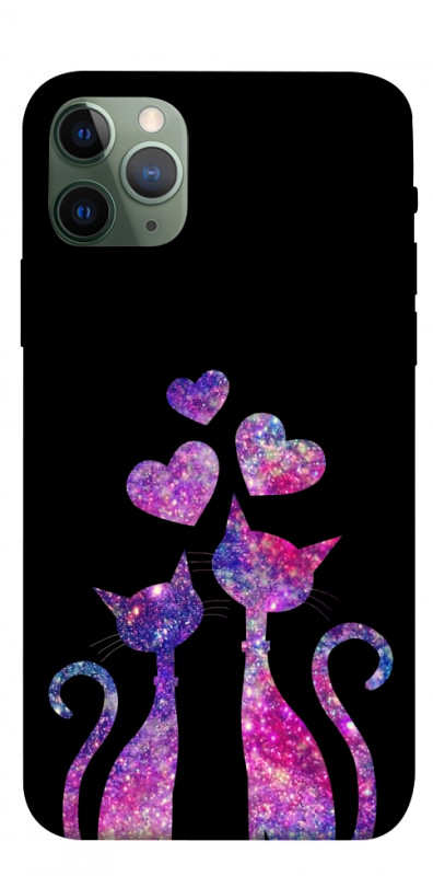 Чехол itsPrint Космические коты для Apple iPhone 11 Pro (5.8"), любовь, купить оптом с доставкой