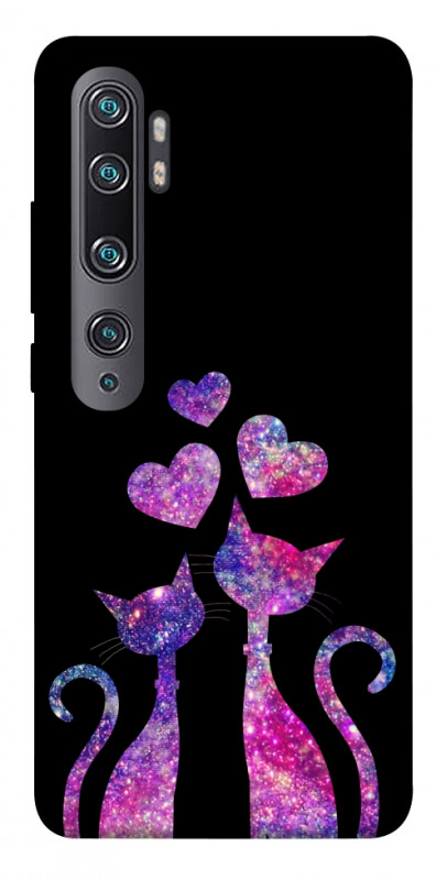 Чехол itsPrint Космические коты для Xiaomi Mi Note 10 / Note 10 Pro / Mi CC9 Pro, любовь, купить оптом с доставкой