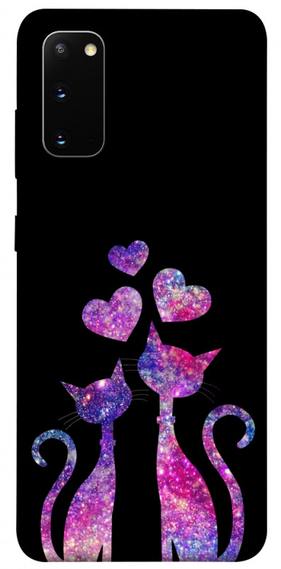 Чехол itsPrint Космические коты для Samsung Galaxy S20, любовь, купить оптом с доставкой