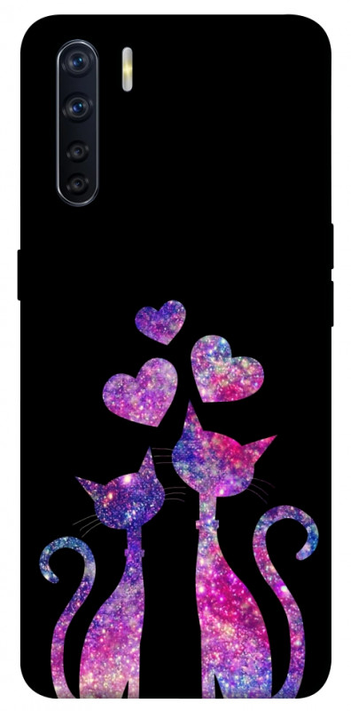 Чехол itsPrint Космические коты для Oppo A91, любовь, купить оптом с доставкой