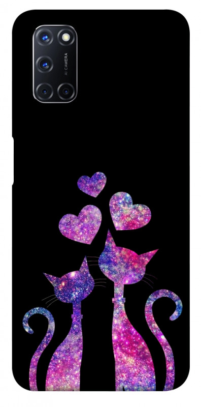 Чехол itsPrint Космические коты для Oppo A52 / A72 / A92, любовь, купить оптом с доставкой