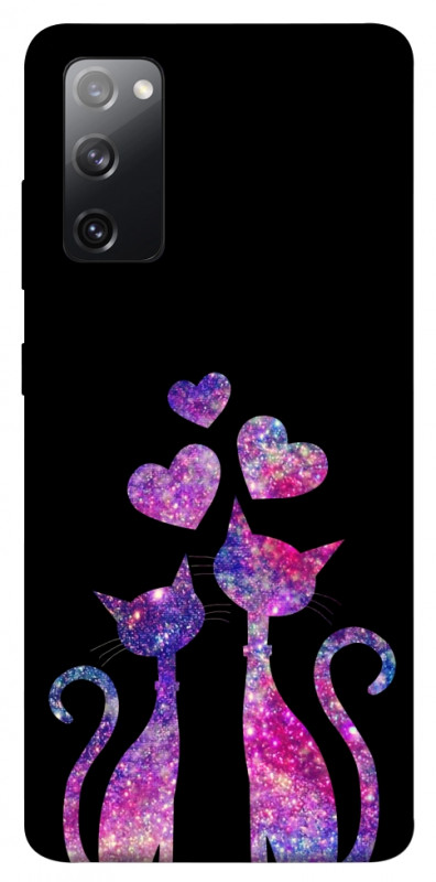 Чехол itsPrint Космические коты для Samsung Galaxy S20 FE, любовь, купить оптом с доставкой