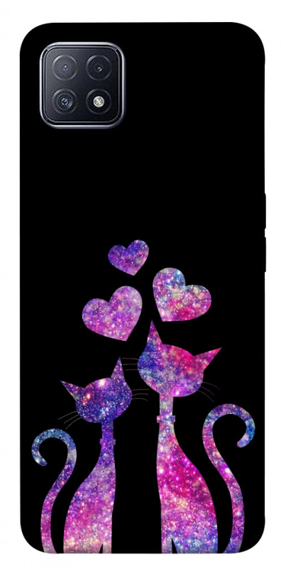Чехол itsPrint Космические коты для Oppo A73, любовь, купить оптом с доставкой