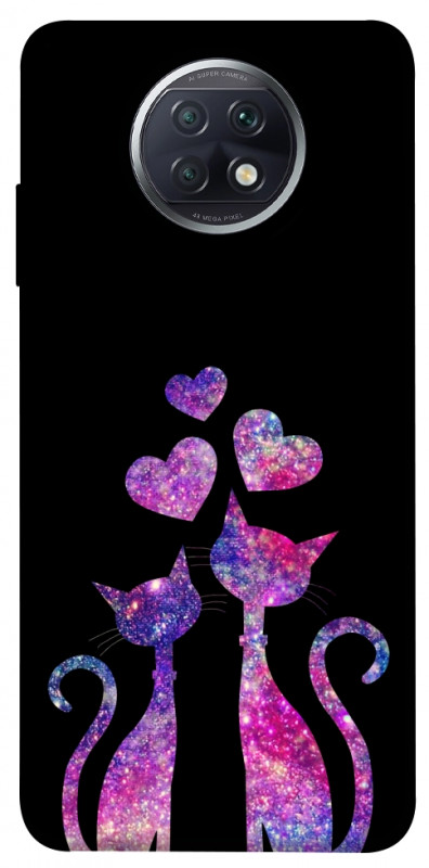 Чехол itsPrint Космические коты для Xiaomi Redmi Note 9 5G / Note 9T, любовь, купить оптом с доставкой