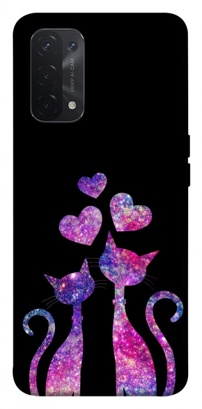 Чехол itsPrint Космические коты для Oppo A54 4G, любовь, купить оптом с доставкой