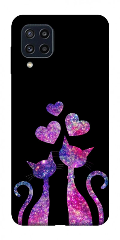 Чехол itsPrint Космические коты для Samsung Galaxy M32, любовь, купить оптом с доставкой