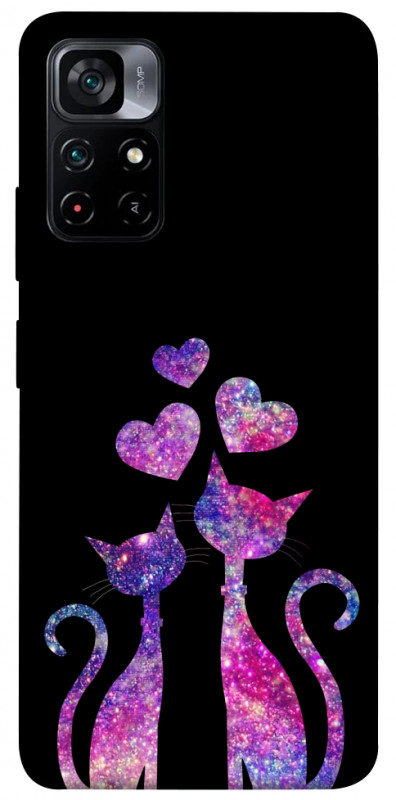 Чехол itsPrint Космические коты для Xiaomi Poco M4 Pro 5G, любовь, купить оптом с доставкой