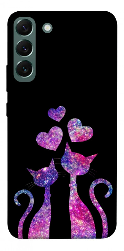Чехол itsPrint Космические коты для Samsung Galaxy S22+, любовь, купить оптом с доставкой