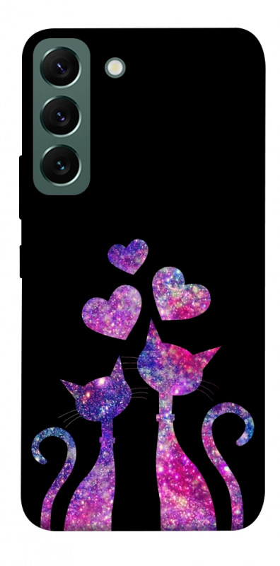 Чехол itsPrint Космические коты для Samsung Galaxy S22, любовь, купить оптом с доставкой