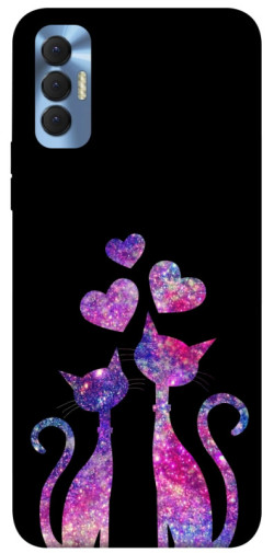 Чехол itsPrint Космические коты для TECNO Spark 8P