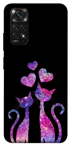 Чехол itsPrint Космические коты для Xiaomi Redmi Note 11 (Global) / Note 11S