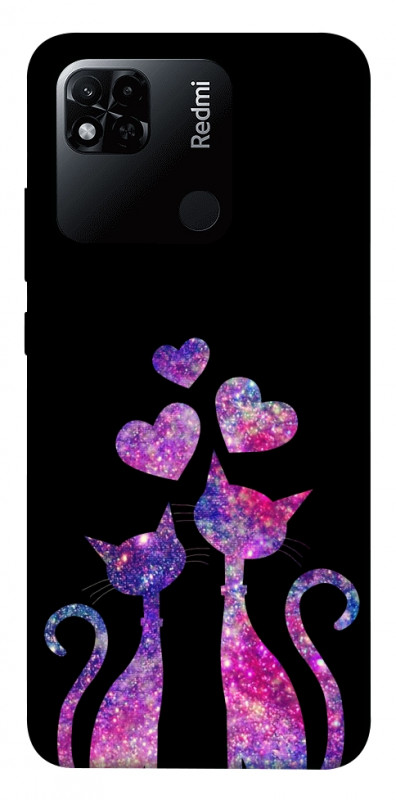 Чехол itsPrint Космические коты для Xiaomi Redmi 10A, любовь, купить оптом с доставкой