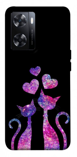 Чохол itsPrint Космічні коти для OnePlus Nord N20 SE